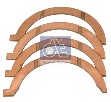 Полукольца упорные SCANIA DS/DSC11/14 0,125 (4 шт) - DT Spare Parts/131086