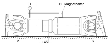 Вал карданный VOLVO (1068139) - BAILEY MORRIS UK/2060AS-1