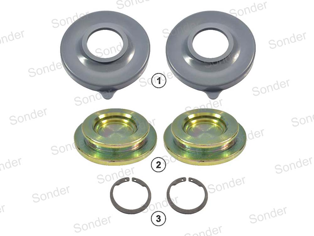 Р/к суппорта MERITOR LRG5../6.. (пятаки + пыльники) - SONDER/160100565