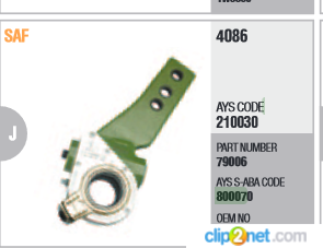 Трещетка SAF автомат. Z=10 (3отв.) - AYDINSAN/210030