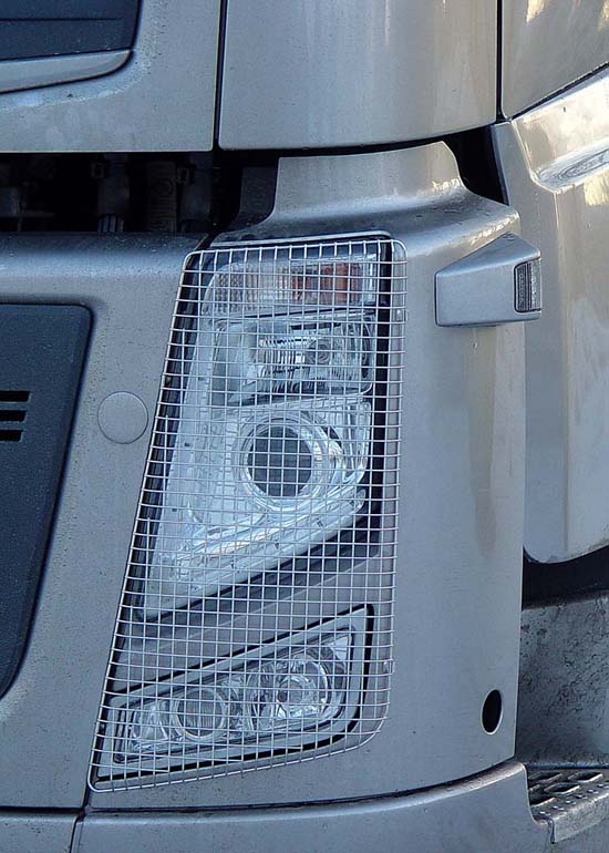 Защита фар VOLVO 2008=> г.в. (комплект) - METEC/868430