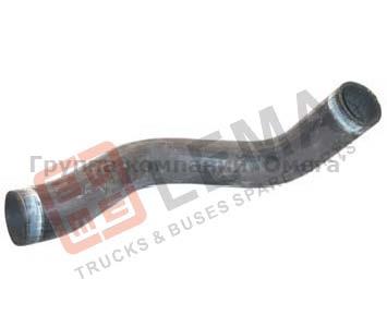 Патрубок радиатора Iveco E.Trak/E.Tech Cursor нижний d=58 2 изгиба - LEMA/390453