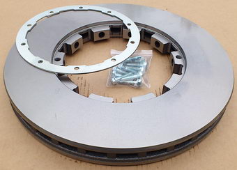Диск тормозной DAF 95XF D=432mm/d=217/H=45 с монтажн. компл. - KNORR BREMSE/K034249K50