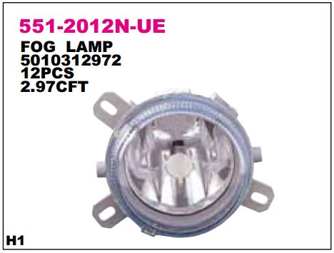 Фара противотуманная RVI MAGNUM круглая - DEPO/551-2012N-UE