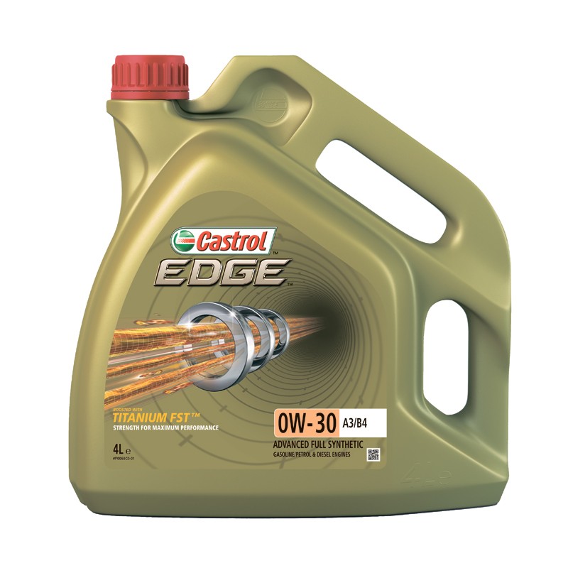 EDGE 0W-30 A3/B4, API SL/CF, Titanium FST (4л.) - CASTROL/157E6B