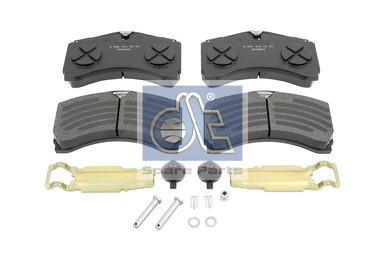 Колодки дисковые KNORR SM/SL7 MB ACTROS MP3 (10/2010=) - JURID/2924405390