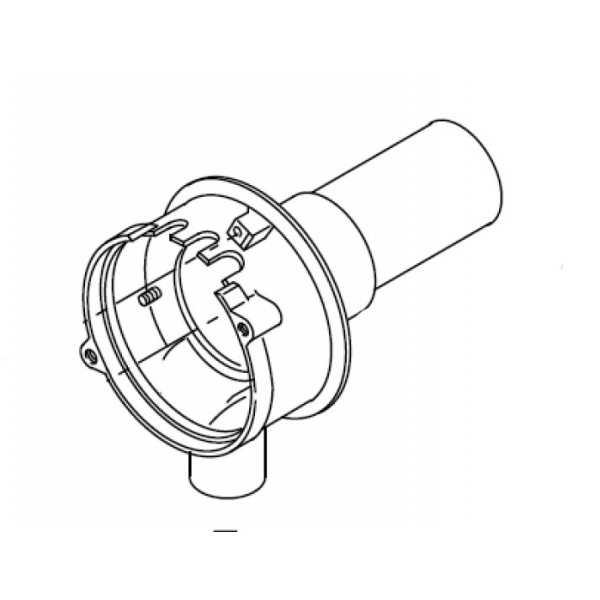 Камера сгорания Thermo 90/90ST дизель (жаровая труба) - WEBASTO/1322847A