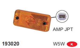 Фонарь габаритный RVI MAGNUM/VOLVO FL/DAF/IVECO - VIGNAL/193020