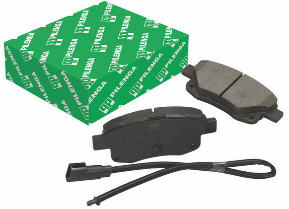 Колодки дисковые FORD TRANSIT 2006=>..(задние) с датчиком - PILENGA/FDP1725
