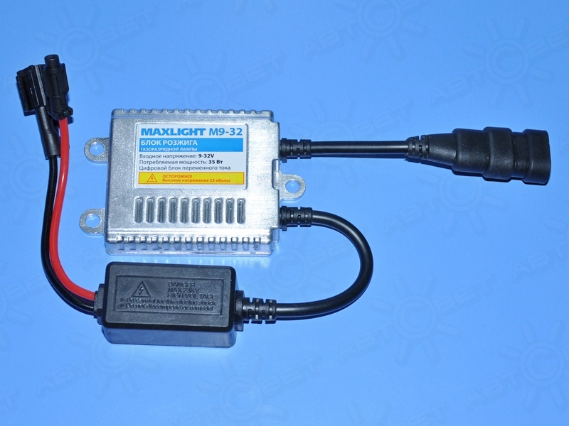 Блок розжига XENON 12-24V 35W (9-32V) Slim - MaxLight/BMLMSL932000