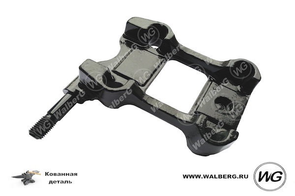 Кронштейн амортизатора BPW с пальцем правый верхний - WalberG/W6001016
