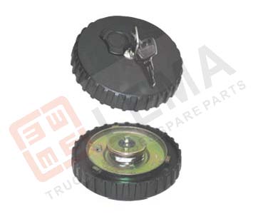 Крышка топливного бака RVI с ключом D=90mm - LEMA/10750T