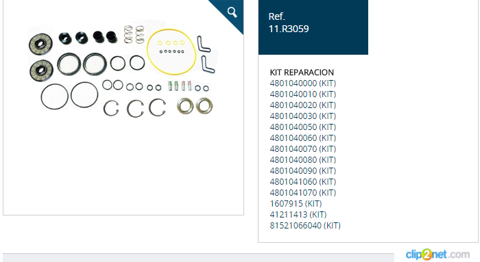 Р/к модулятора EBS DAF - AIR FREN/11R3059