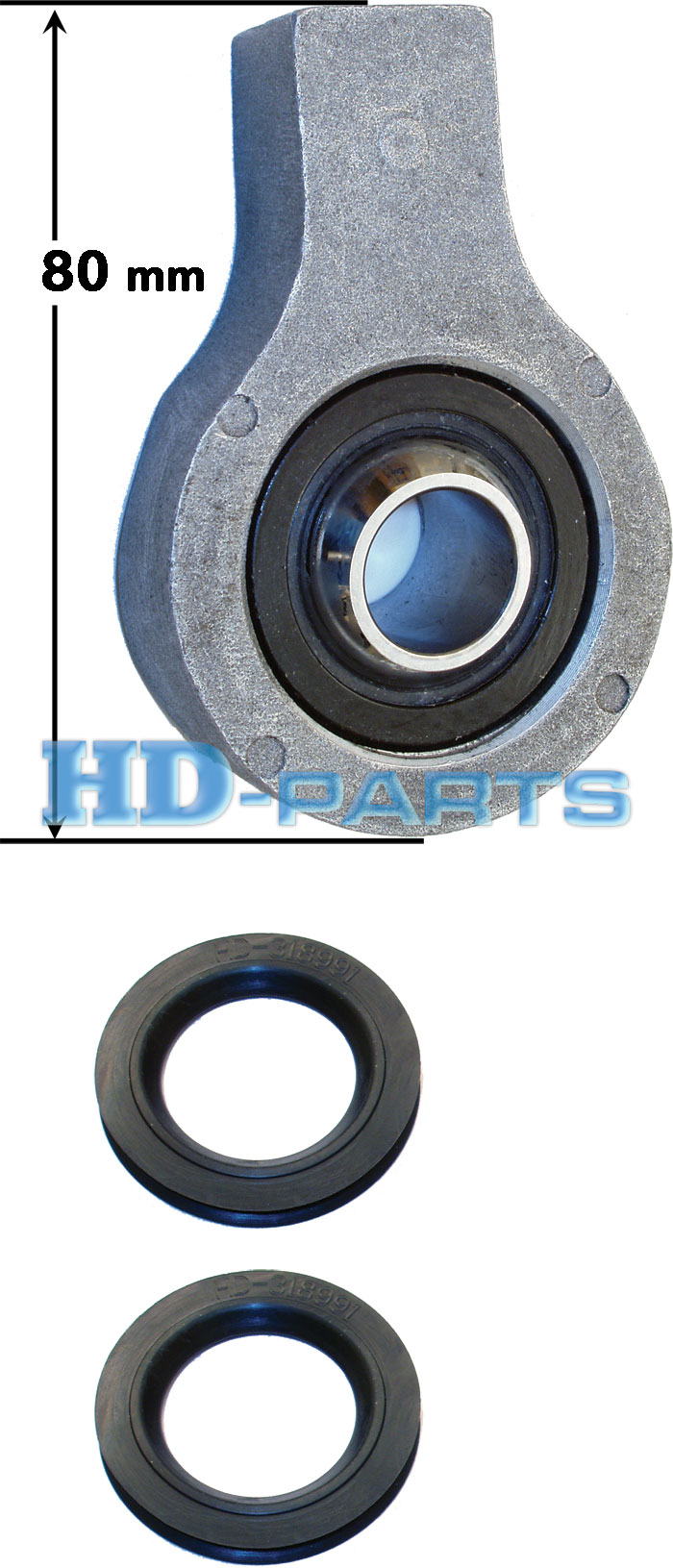 Опора амортизатора кабины SCANIA-4 L=80мм (замена на HD 318770) - HD Parts/318760