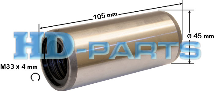 Втулка рессоры VOLVO M34х4 перед. - HD Parts/112906