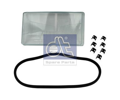 Стекло фары SCANIA-4 левое - DT Spare Parts/121468