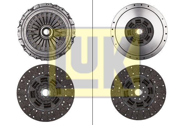 Комплект сцепления VOLVO d=400мм (2-х дисковое) - LUK/640302718