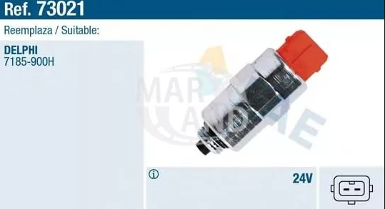 Клапан CAT вкл./выкл. системы питания (24V) - DELPHI/7185900H