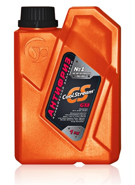 Антифриз CoolStream G13, цвет - фиолетовый (для VAG) - ТЕХНОФОРМ/CS-010301