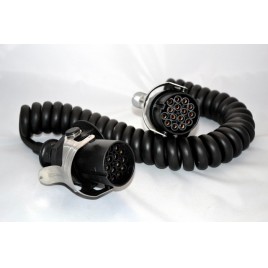 Кабель Тягач-Прицеп EBS 24V/15-конт., L=4м - HYBSZ/PSADR4