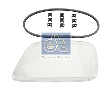 Стекло фары MB ACTROS/AXOR MP2/3 левое - DT Spare Parts/464450